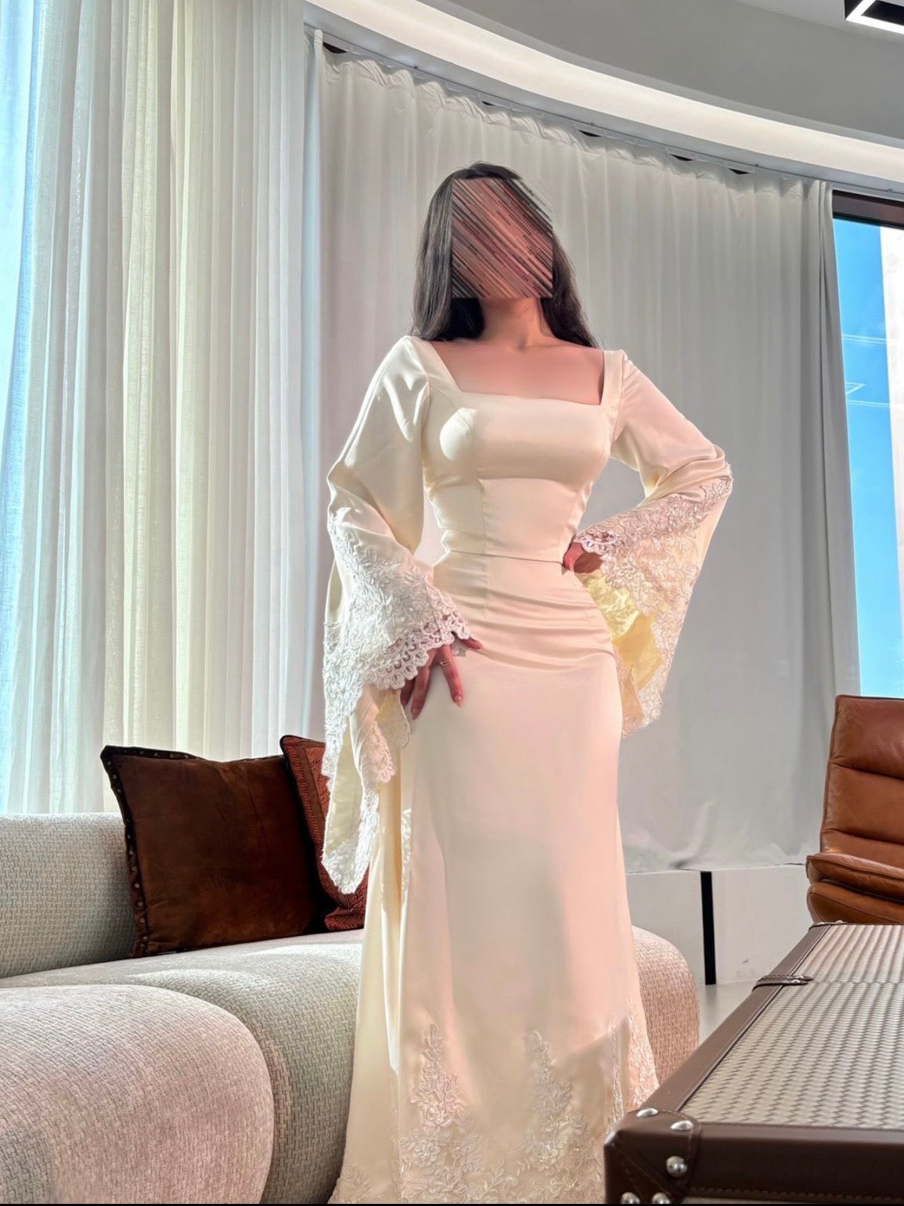 White dress
