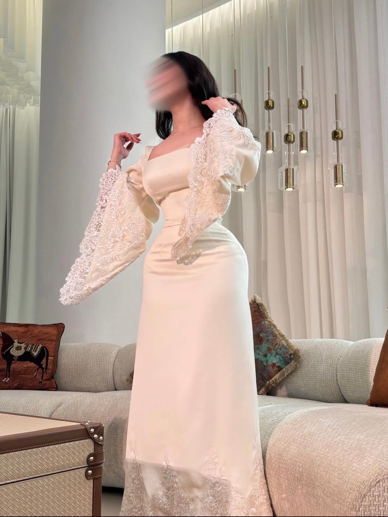 White dress