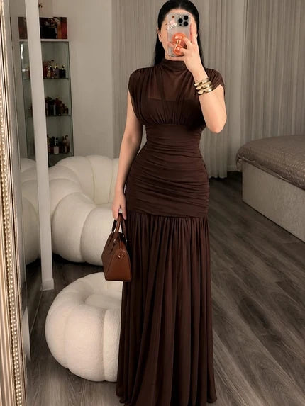 Brown dress
